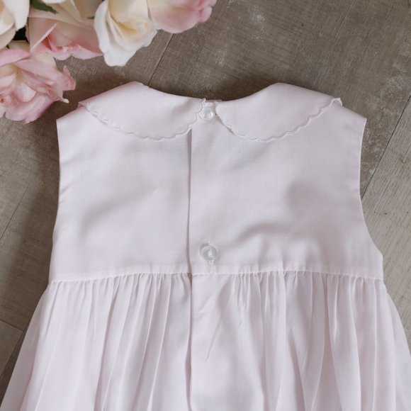 Feltman Brothers RARE Vintage Pink Romper Bubble size 3/6 Months NWT - Picture 4 of 7